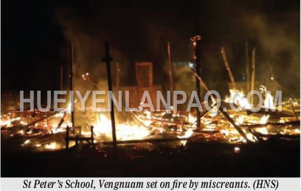 School torched in New Lamka