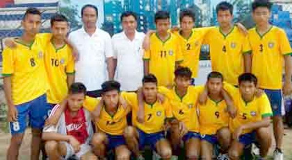 Mini National volleyball Manipur win 3rd place