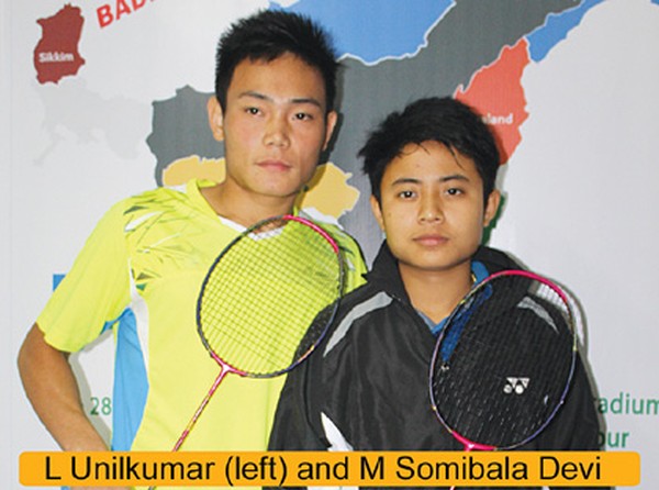 NE Zone Inter State Badminton C'ships conclude Unilkumar, Somibala win mixed doubles title