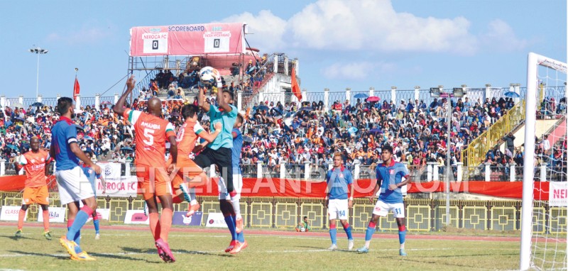 Fateh Hyderabad FC hold NEROCA FC to goalless draw