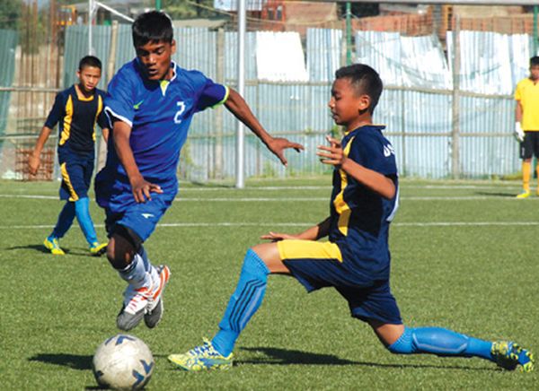 DSA, Bishnupur and IEDFA players in action