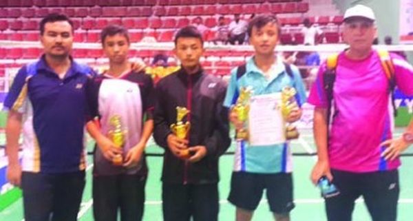 All India Sub-Jr Badminton Meiraba wins singles, doubles titles