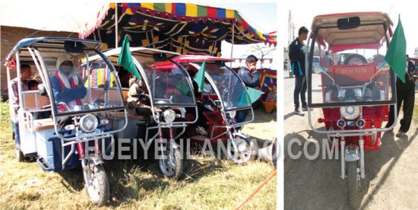 E-Rickshaw service launched in Thoubal; 1st in NE
