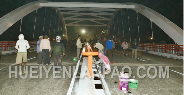 Sanjenthong Bridge, Imphal to be inaugurated today after a long wait