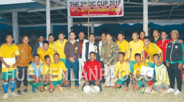 Manipur Terriers Football Team lift Chandel DC Cup 2015