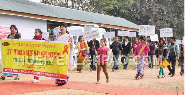 Chandel, Tamenglong, AR observe World AIDS Day