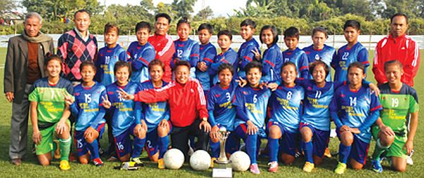7th Women's Football League Dangmei's goal help KRYPHSA lift title