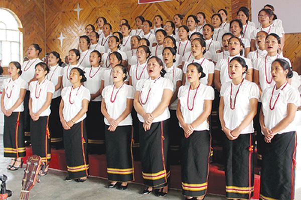 Women choir of Kanggui Christian Church