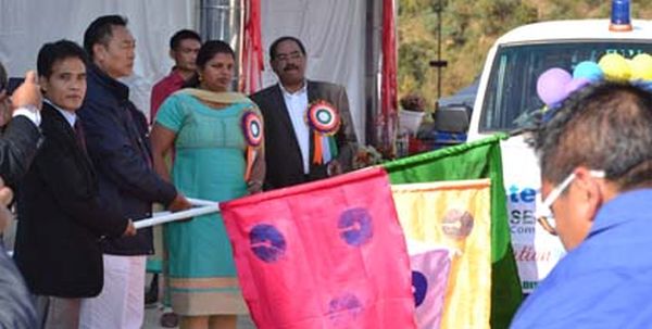 SBI donates ambulance to Senapati district hospital