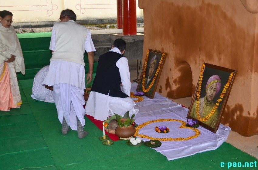 181st death anniversary of Maharaj Gambhir Singh at Langthabal :: 9th January 2015