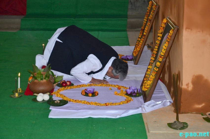 181st death anniversary of Maharaj Gambhir Singh at Langthabal :: 9th January 2015
