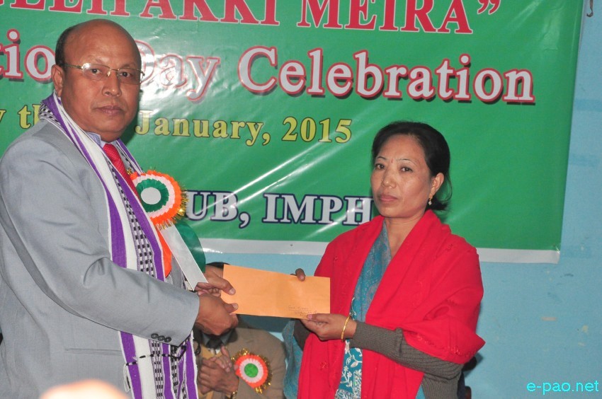 33rd Foundation Day of 'The Kangleipakki Meira' at Manipur Press Club :: 2nd January 2015