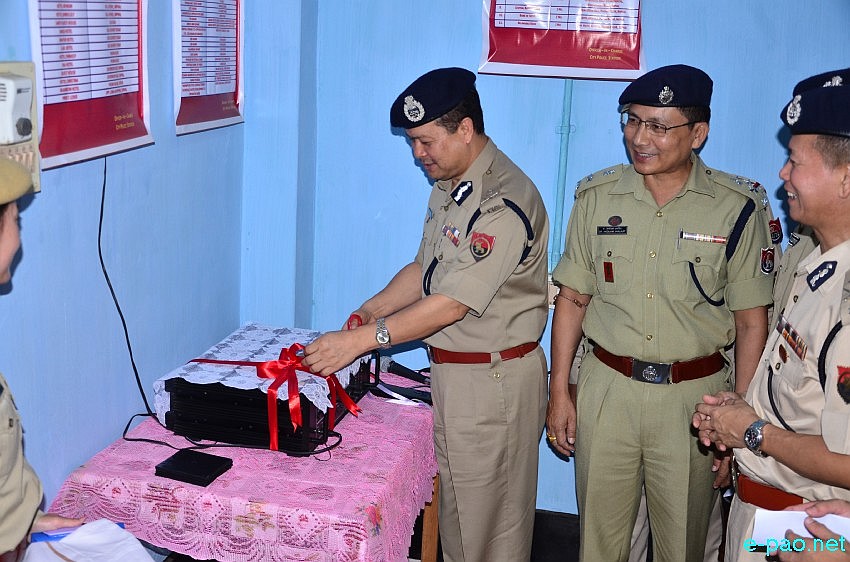Pre-Recorded Voice Message System launched by Imphal West Police Station :: 29 May 2015