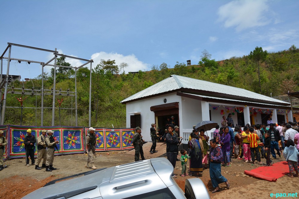 Inauguration of 4 sub-divisional offices, two TD Blocks in Churachandpur District :: 24 April 2015