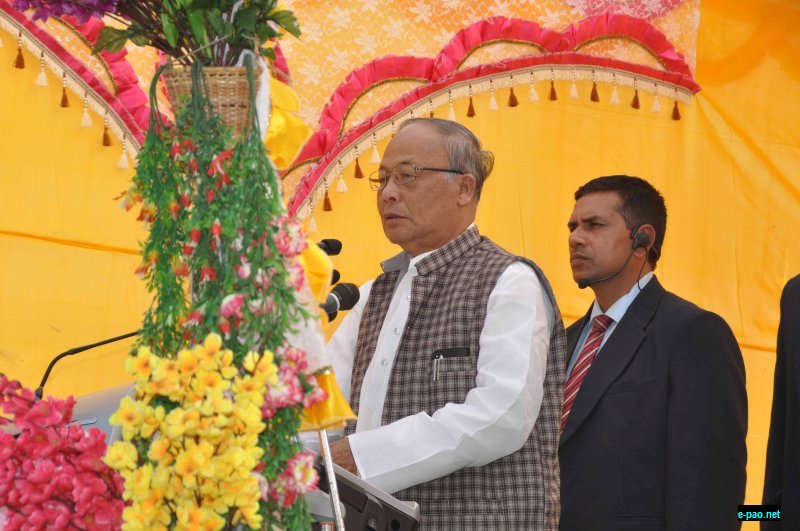 Chief Minister, Manipur Inaugurated Prabhabati College,Mayang Imphal on 5th February 2016