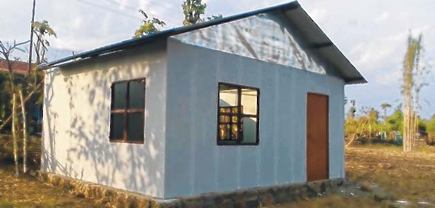 Earthquake resistant housing models introduced in Senapati