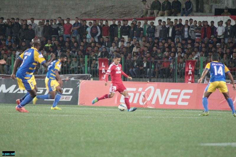 Isaac Vanmalsawma scores for Shillong Lajong FC