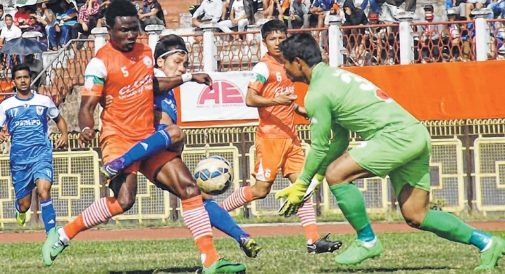 2nd Division League NEROCA FC blank Dempo Sports Club 2-0