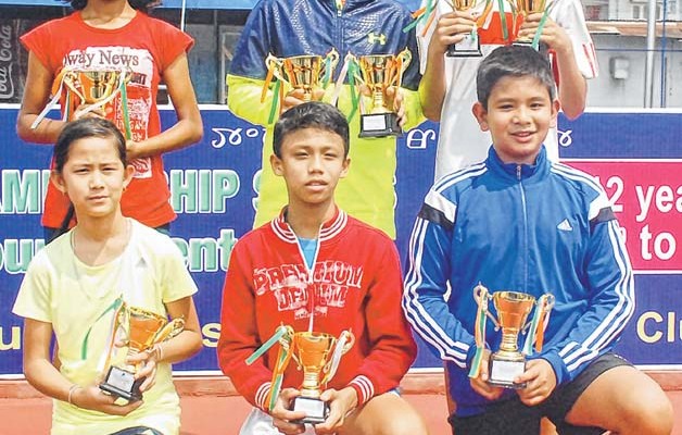 U-12 AITA Ranking Tennis Rahul, Shweta win boy's, girl's title