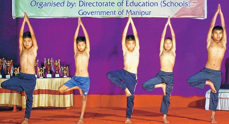1st State Level Yoga Olympiad 2016 held