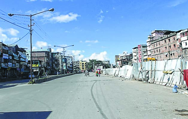 24 hour bandh on Nungei incident affected imphal city