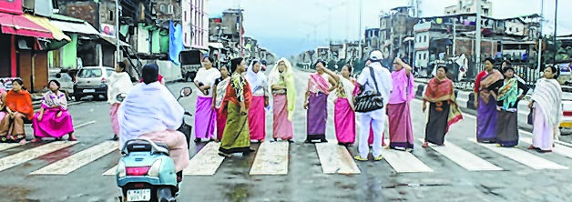 Route to Malom blocked in ILPS stir