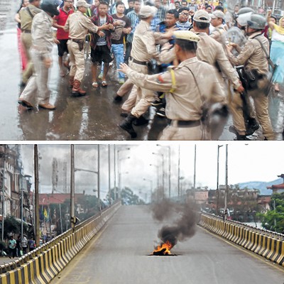 38 hours bandh cripples normal life