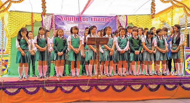 Cultural programme held at Kangchup