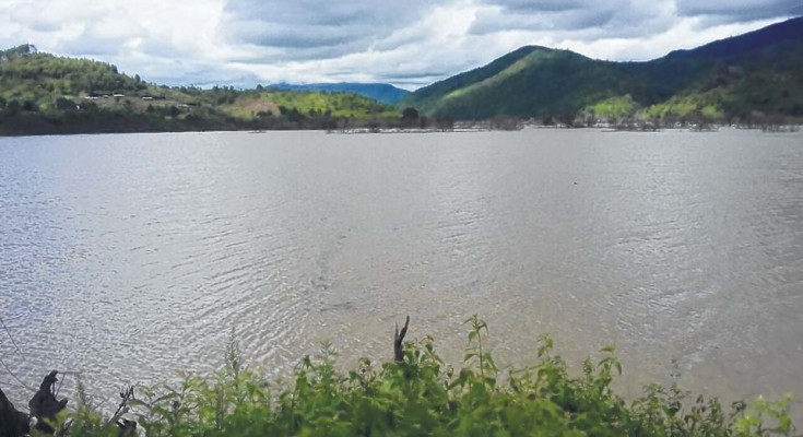 Mapithel dam water level rises
