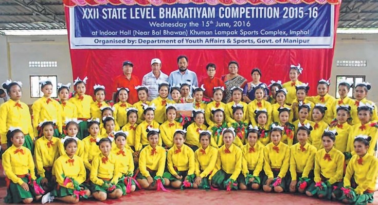 22nd State Level Bharatiyam Competition Slopeland HSS emerge champions