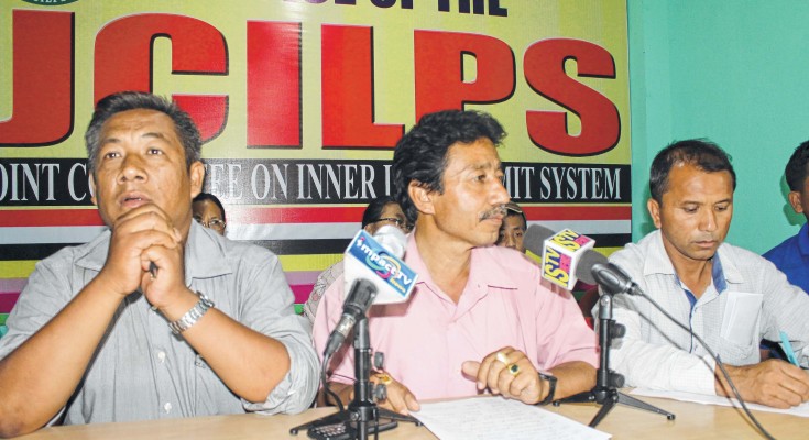 JCILPS leaders addressing media