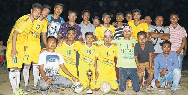 Huikap FC lift NASSAL Trophy