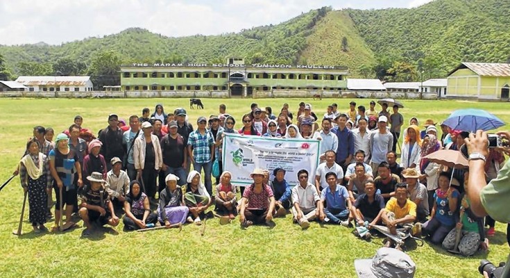 Tree plantation cum social service