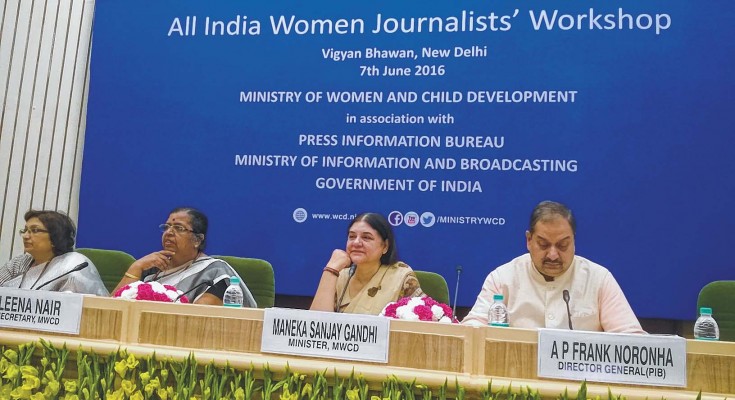 First all India women journalists' workshop held