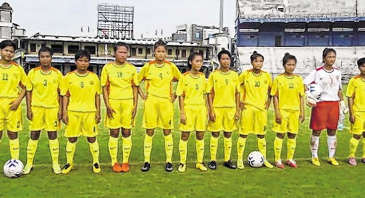 Junior Girl's National Football Championship Manipur outplay Chandigarh 12-0