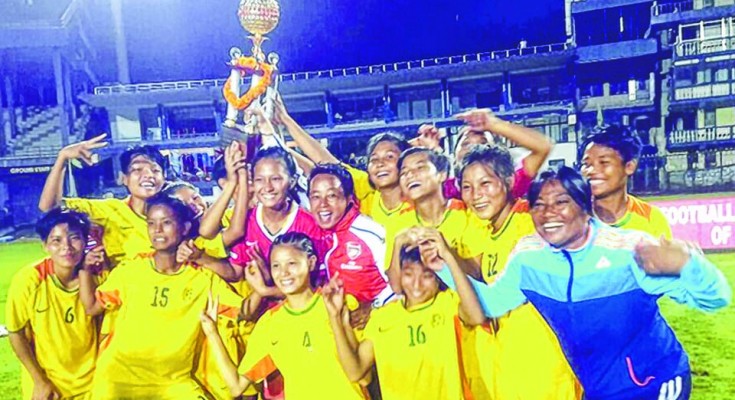 Junior Girl's National Football Championship Manipur down Haryana, lift title
