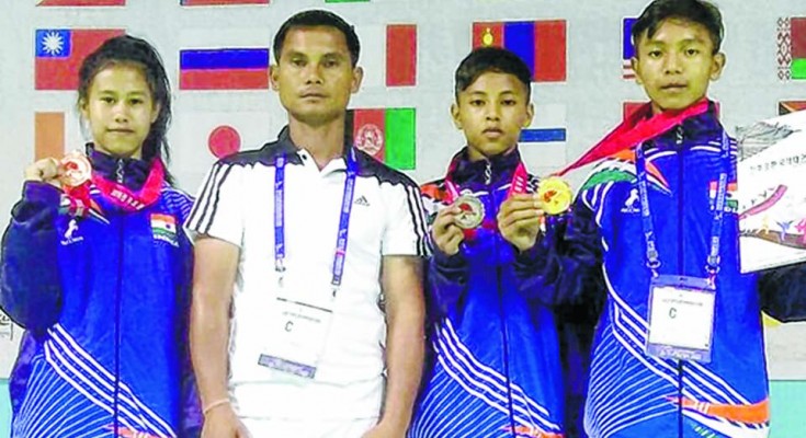 International Taekwondo Championships State taekwondo players win medals