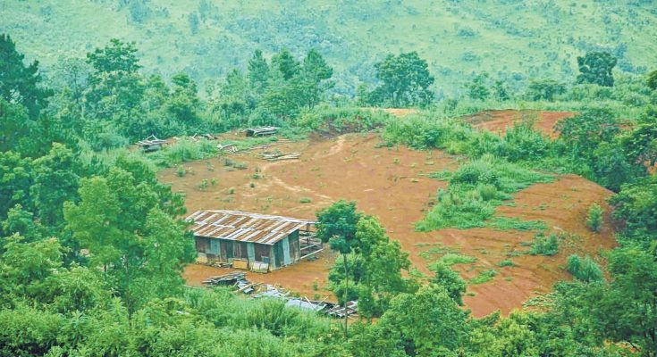 new area for resettlement of chadong villagers