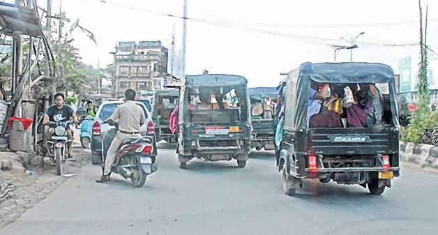Traffic system in Manipur