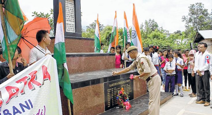 Sadar Hills youth pay tribute to freedom fighters