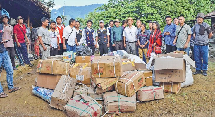 Tangkhul team reaches out to Myanmar villages