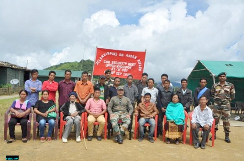 Assam Rifles conducts Security Meet at Upper Khoripok