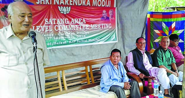 Let's live for Manipur, urges C Doungel