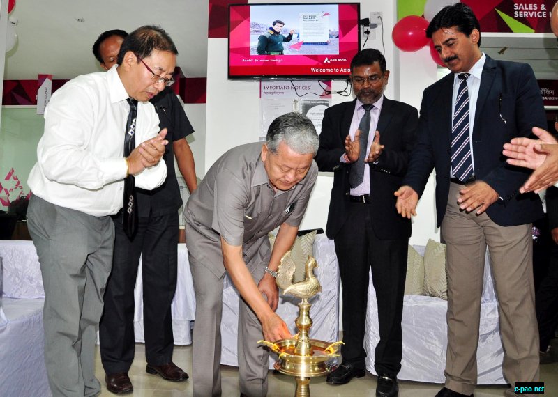 Axis Bank Chingmeirong Branch Opens