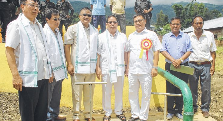 Minister inaugurates water supply