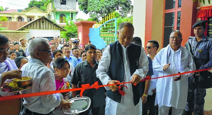 CM inaugurates library building
