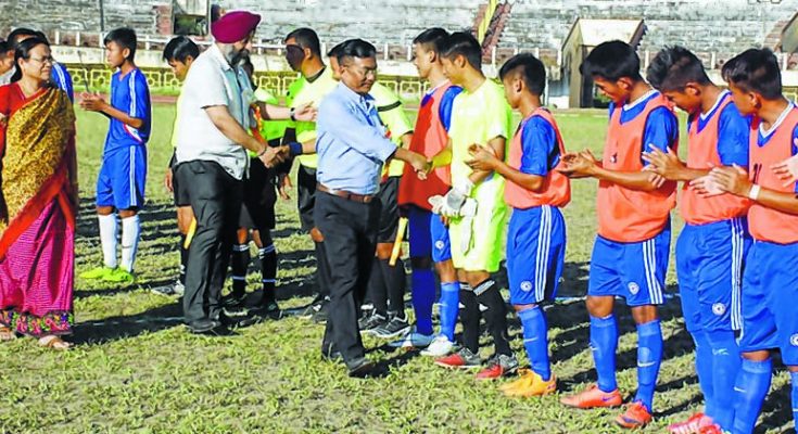 U-17 Inter-School football Ukhrul drub Bishnupur 3-0