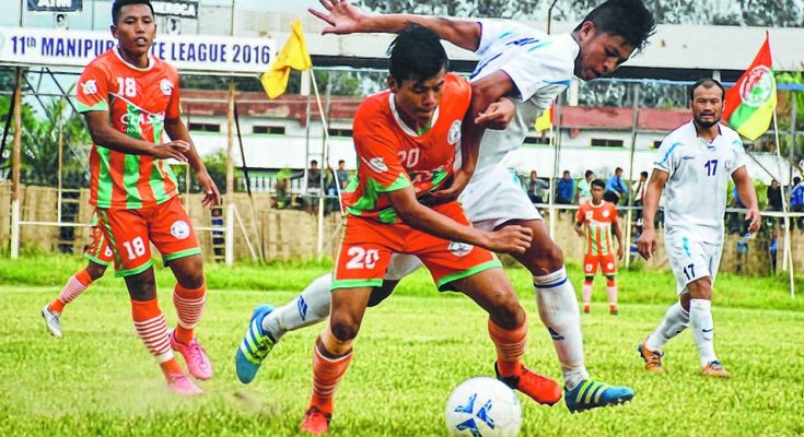 1th Manipur State League AIM, NEROCA FC share one goal apiece