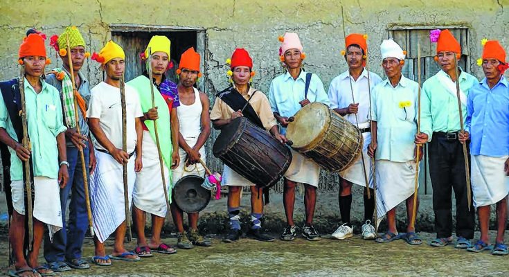 Lamlaai, a pre-harvest festival of the Maring  community 