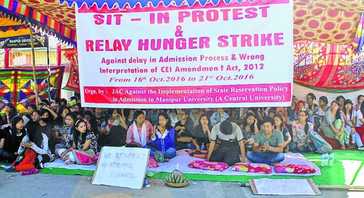Hunger strike at MU